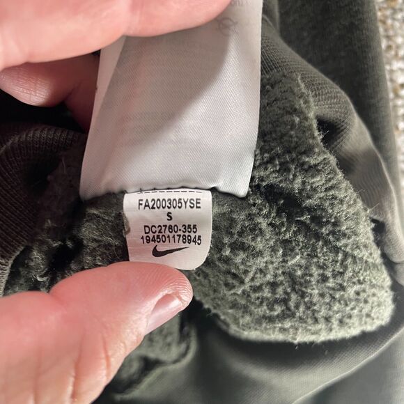 Nike Hoodie Sweatshirt Mens Small Gray Pullover LA California Los Angeles Adult - Picture 9 of 16